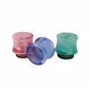 Durchsichtiges Buntes Resin Drip Tip 810
