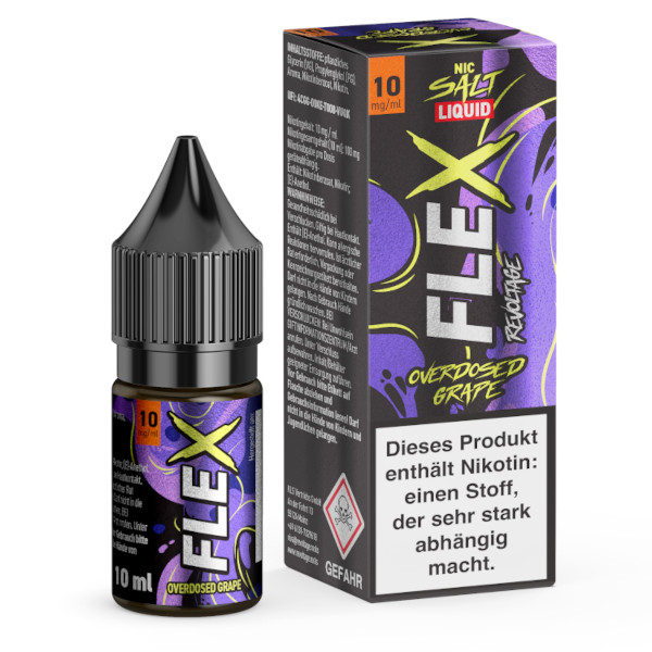 Grape Nikotinsalz Liquid - Revoltage Flex