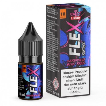 Blue Razz Nikotinsalz Liquid - Revoltage Flex