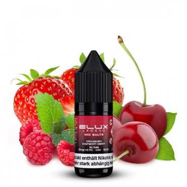 Strawberry Raspberry Cherry - Elux Nikotinsalz Liquid