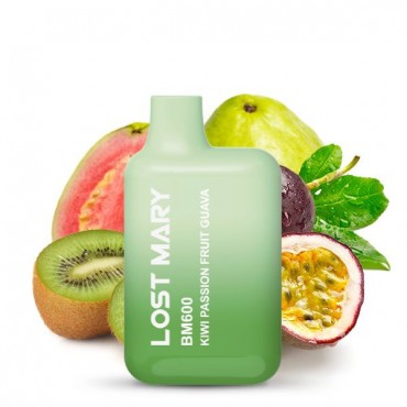 Lost Mary BM600 Kiwi Passion Fruit Guava Einweg E-Zigarette