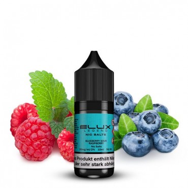 Blueberry Sour Raspberry - Elux Nikotinsalz Liquid