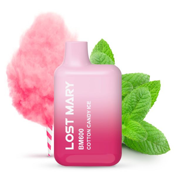 Lost Mary BM600 Cotton Candy Ice Einweg E-Zigarette