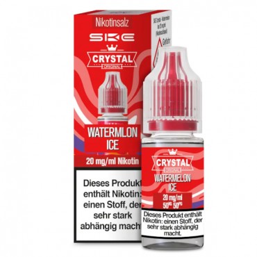 Watermelon Ice Nikotinsalz Liquid - SKE Crystal