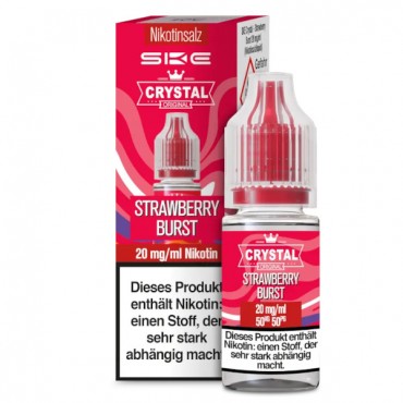 Strawberry Burst Nikotinsalz Liquid - SKE Crystal