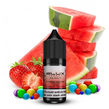 Strawberry Watermelon Bubblegum - Elux Nikotinsalz Liquid