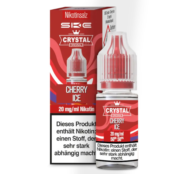 Cherry Ice Nikotinsalz Liquid - SKE Crystal