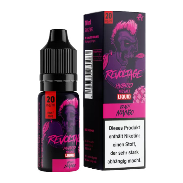 Revoltage Black Mango Nikotinsalz Liquid