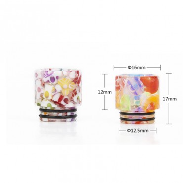Resin Drip Tip 810 mit Farbverlauf
