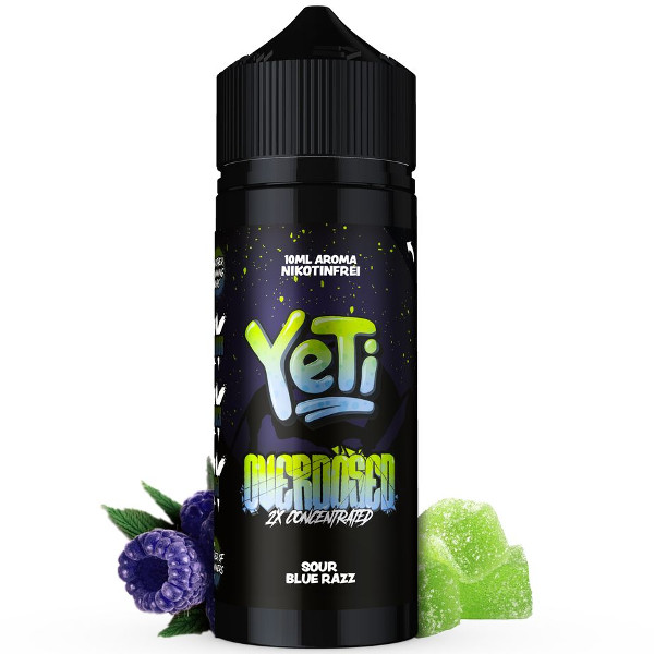 Sour Blue Razz Aroma - Yeti Overdosed