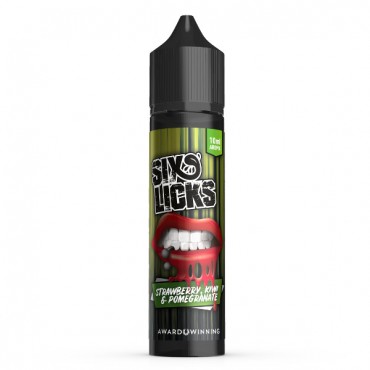 Six Licks Strawberry Kiwi Pomegranate Aroma