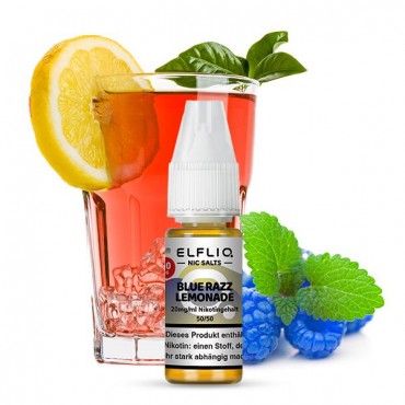Elf Bar Elfliq Blue Razz Lemonade Nikotinsalz Liquid