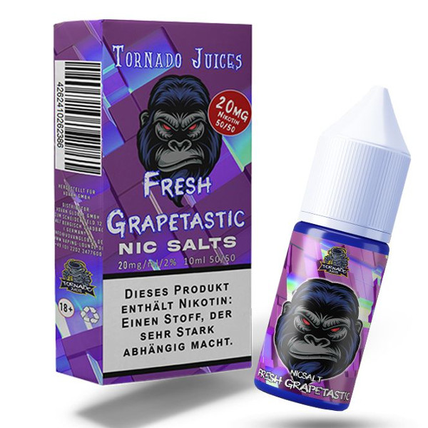 Fresh Grapetastic Nikotinsalz Liquid - Tornado Juices