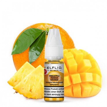 Elfbar Elfliq Pineapple Mango Orange Nikotinsalz Liquid