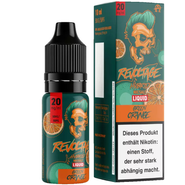 Green Orange Nikotinsalz Liquid - Revoltage