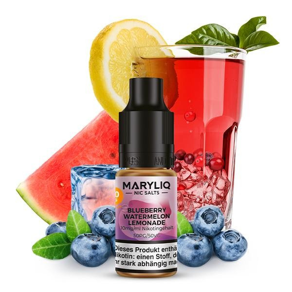 Blueberry Watermelon Lemonade - Maryliq Nikotinsalz Liquid