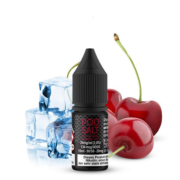Cherry Ice Nikotinsalz Liquid - Pod Salt