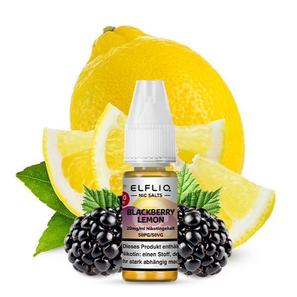 Elfbar Elfliq Blackberry Lemon Nikotinsalz Liquid