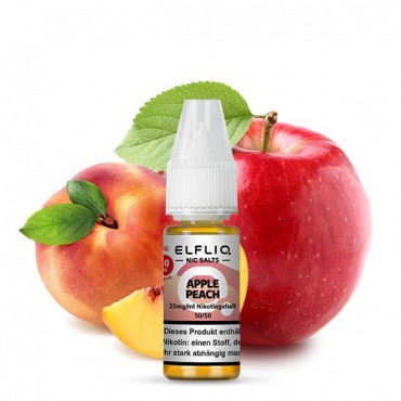 Elf Bar Elfliq Apple Peach Nikotinsalz Liquid