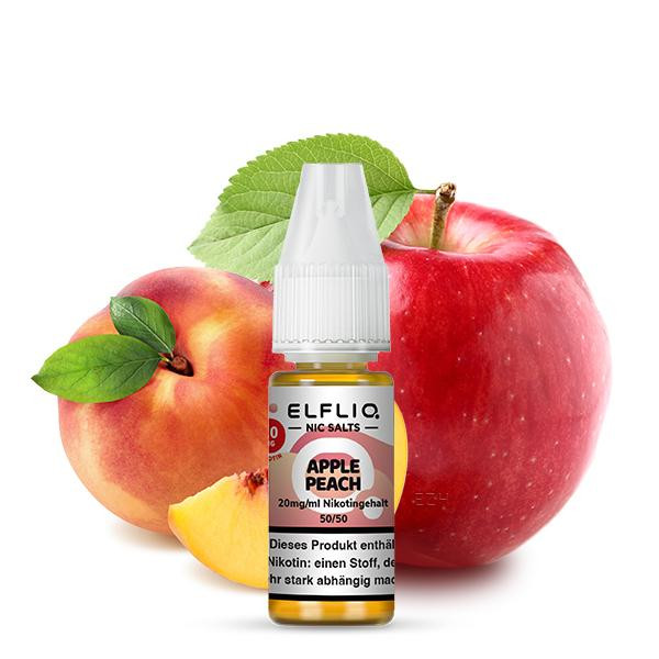 Elf Bar Elfliq Apple Peach Nikotinsalz Liquid