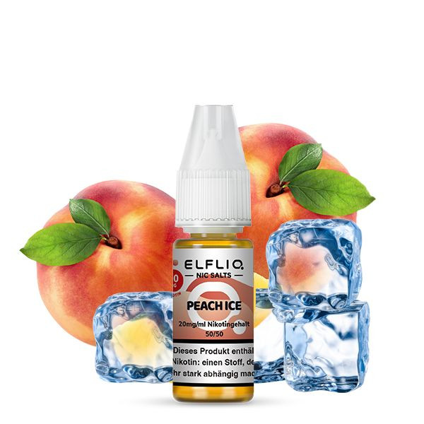 Elf Bar Elfliq Peach Ice Nikotinsalz Liquid