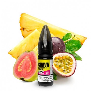 Guava Passionfruit Pineapple Nikotinsalz Liquid - Riot Squad Bar Edition