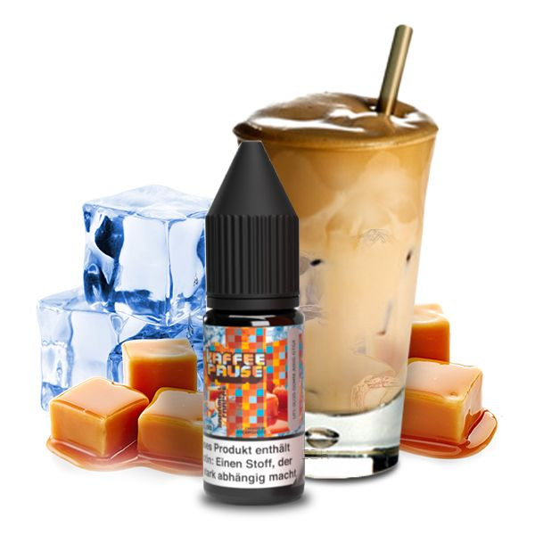 Kaffeepause Karamell Frappe Ice Nikotinsalz Liquid