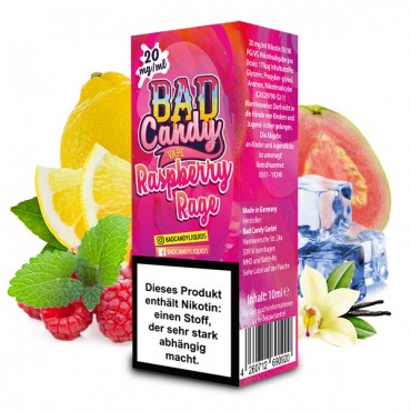 Bad Candy Raspberry Rage Nikotinsalz Liquid