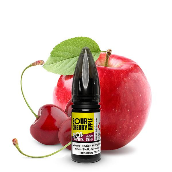 Sour Cherry Apple Nikotinsalz Liquid - Riot Squad Bar Edition