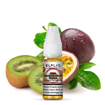 Elf Bar Elfliq Kiwi Passion Fruit Guava Nikotinsalz Liquid
