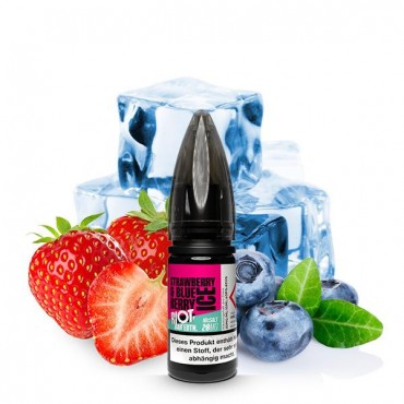 Strawberry Blueberry Ice Nikotinsalz Liquid - Riot Squad Bar Edition