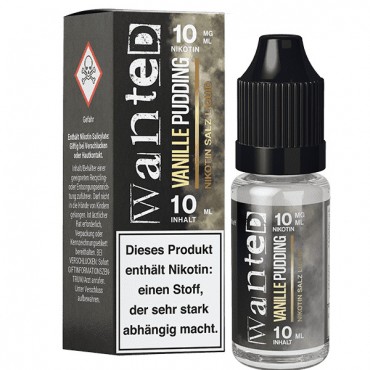 Vanillepudding Nikotinsalz Liquid - Wanted