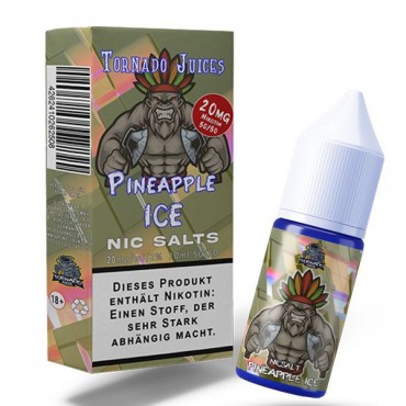 Pineapple Ice Nikotinsalz Liquid - Tornado Juices