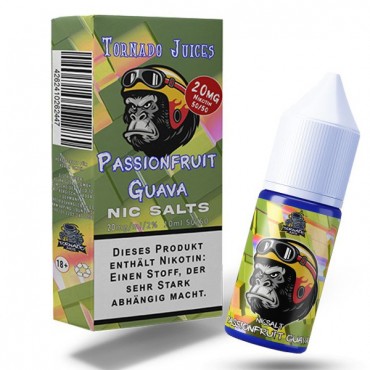 Passionfruit Guava Nikotinsalz Liquid - Tornado Juices