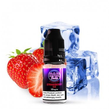 Strawberry Ice Nikotinsalz Liquid - Vampire Vape Bar Salts