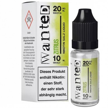 Wanted Zitrus Nikotinsalz Liquid