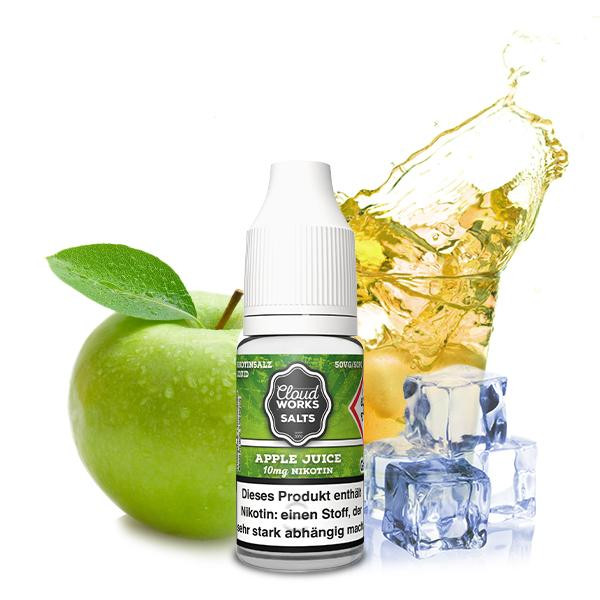 Apple Juice Nikotinsalz Liquid - Cloudworks